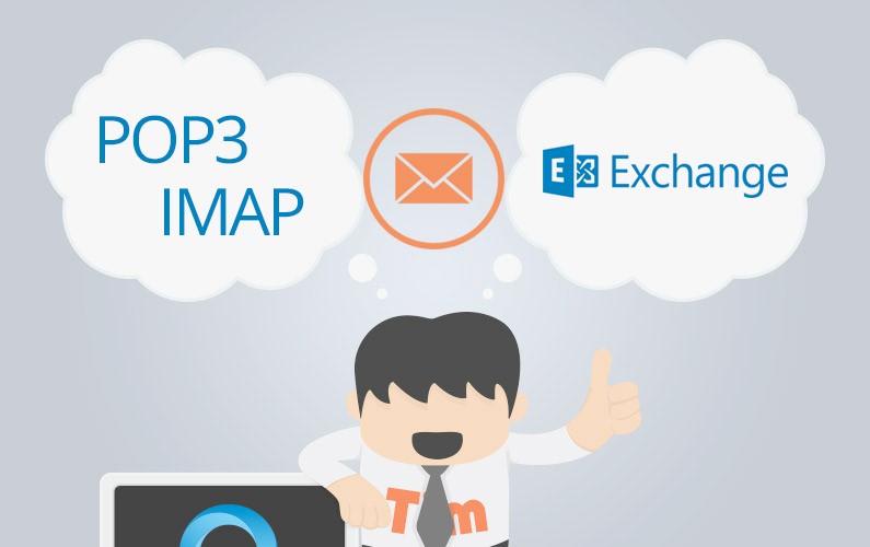 Verschil tussen Pop, Imap en Exchange mail